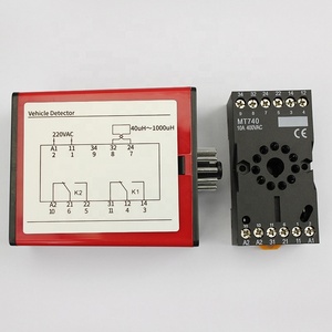 CE Certified Single <strong>Channel</strong> <strong>Vehicle</strong> Detector Inductive <strong>Loop</strong> <strong>Sensor</strong> Kit 10ms Response Time Gate Access Control System Parking