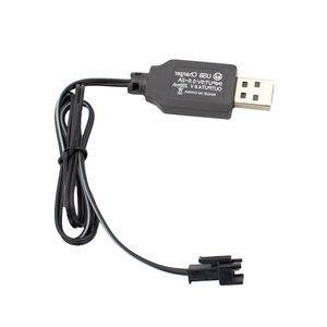 Evrensel 5V USB şarj hattı 3.6V 4.8V 6V 7.2V 250mA ile uzaktan kumanda arabalar için kadın SM fiş USB oyuncak şarj kablosu - Product Image 5