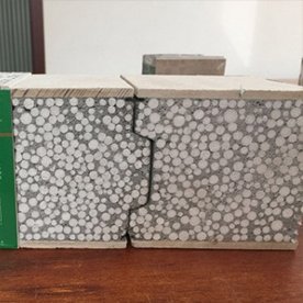 EPS Sandwich Wand paneele für feuerfeste Schall dämmung für Lager Hotel gebäude Aus gezeichnete Außenwand platte