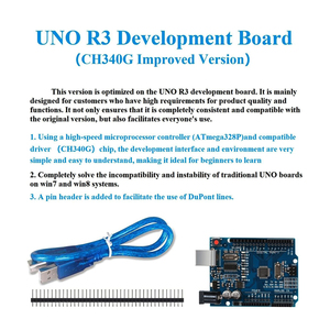 CH340G atmegaconsumer AVR geliştirme devre kartı modülü için Arduino için UNO R3 programlama Robot kontrolü için tüketici elektroniği