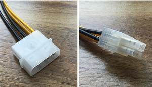 Fuente de alimentación de 4 pines para CPU, Cable de extensión de Puerto IDE, 20CM, ATX, 12V, P4, macho a conversión macho Mo lex - Product Image 5