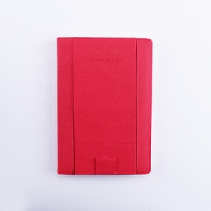 Agenda creativa de cuero Pu A5, con soporte para tarjetas, bolígrafo y soporte para teléfono, cuaderno - Product Image 6
