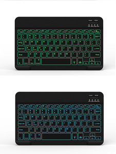 无线键盘西班牙RGB键盘背光可充电ipad手机表 - Product Image 6