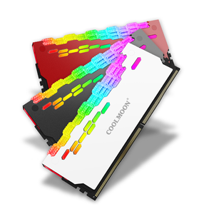 COOLMOON Computerspiel-RAM-Kühler 5v ARGB Ram Heatsink Kühler Speicher Heatsink für Ddr2 Ddr3 Ddr4 Pc-Speicherkarte - Product Image 1