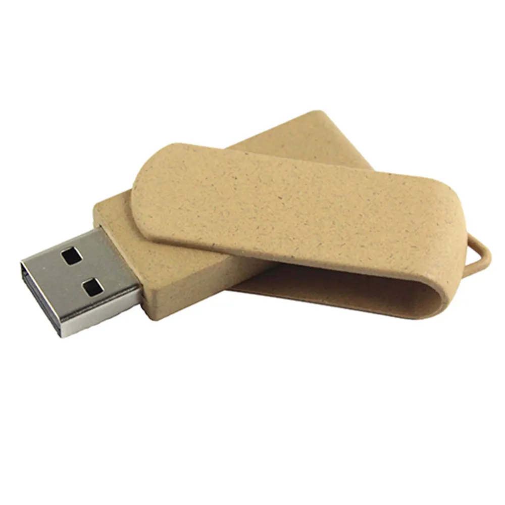 Eco Twist USB แฟลชไดรฟ์ใช้งานร่วมกับคอมพิวเตอร์/แล็ปท็อป, หน่วยความจํา 8GB 16GB 32GB พร้อมการออกแบบ USB หมุนได้