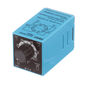 IDEC RTE-P1AF20タイマー10A 240VAC 0.1秒〜600時間8ピン2フォームC DPDT RTEシリーズ - Product Image 1
