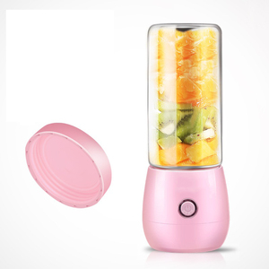 Akıllı modları ve bardaklar ile taşınabilir Mini meyve suyu mikseri paslanmaz çelik bıçak USB pil ev ve araba kullanımı için işletilen - Product Image 2