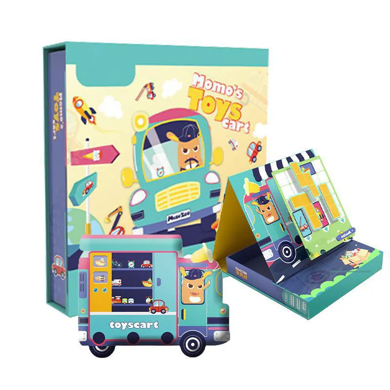 Juegos mentales rompecabezas imán cubo juguetes bloques magnéticos creativos tablero de juego múltiple