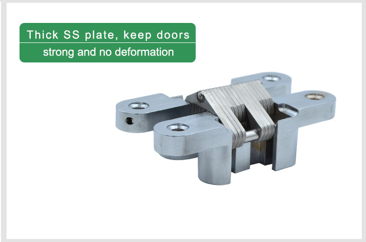 Doorplus 180 degree Hidden Folding Door Hinge Concealed Door Hinge For Flush Door