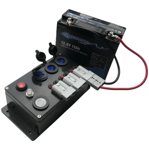 Auto Electronics Battery Power System Control Verteiler kasten  Cig-Buchsen 50A-Anschluss Stecker DC Portable 12V Mini Power Box - Product Image 6