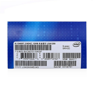 10th <span class=keywords><strong>I5</strong></span> 10400F מעבד עם 2.9GHz 12MB Cache חריץ LGA1200