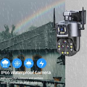 กล้อง CCTV วิดีโอระบบรักษาความปลอดภัย4เลนส์20X ซูมได้16MP 20X ซูมได้8K - Product Image 5