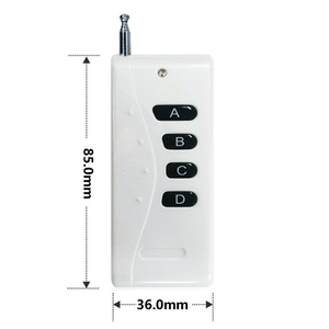 Rf 433mhz Ev1527 Fix codice 4 tasti telecomando telecomando un pulsante per cancello elettrico Rf jammer 433.92 - Product Image 4