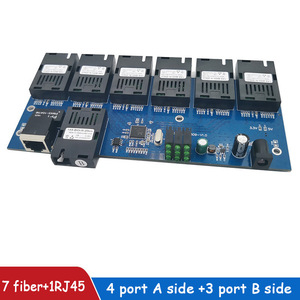 8 Port 100Mbps anahtar modülü 7 fiber ethernet anahtar modülü fiber optik ekipman Fiber optik alıcı-verici - Product Image 2