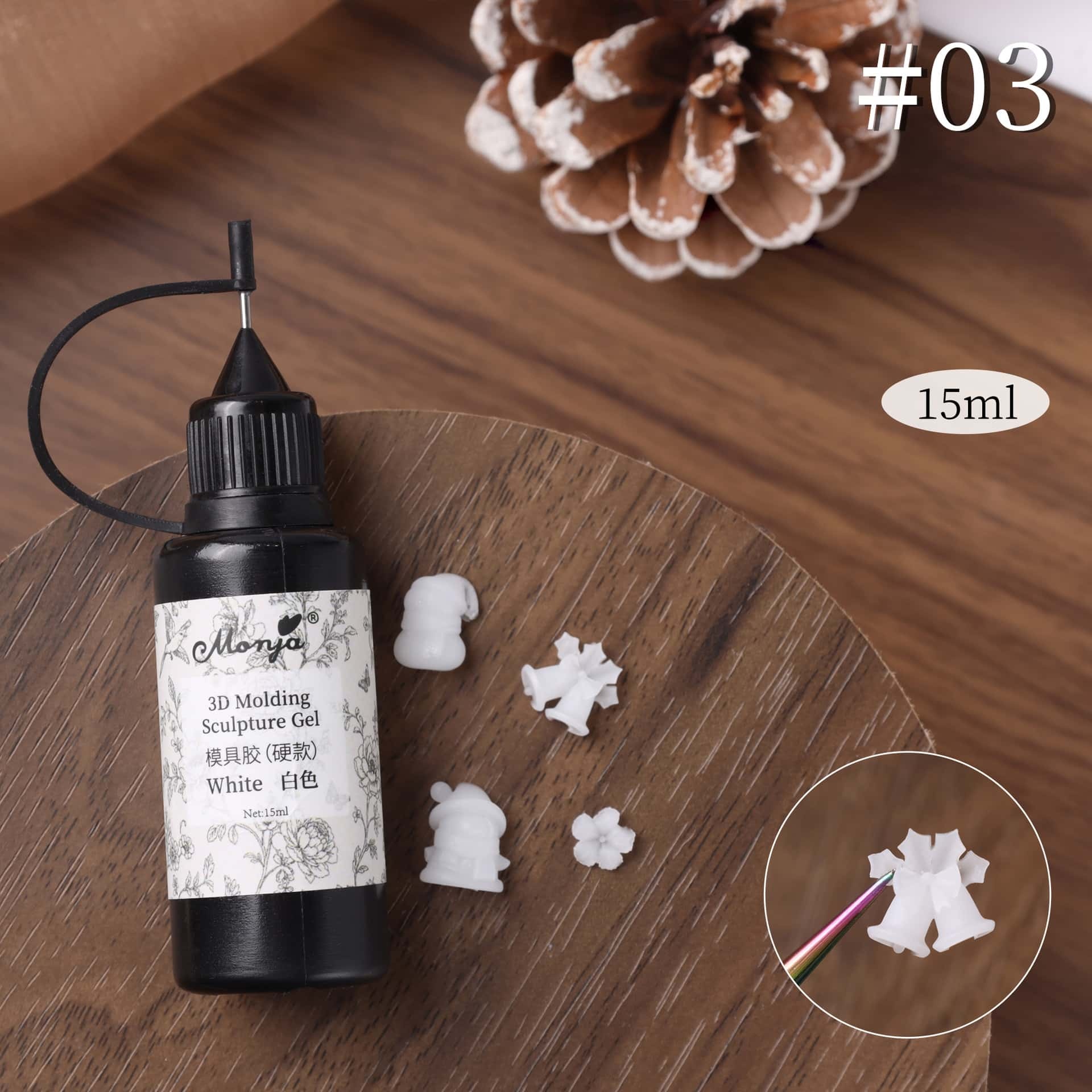 15ml Blanco (tipo duro)