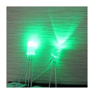 Fabrik 5mm runde 4 Beine LED RGB Diode ultra hoch helle gemeinsame Anode gemeinsame Kathode mit wasser klarer Linse Milch diffuse Linse - Product Image 1