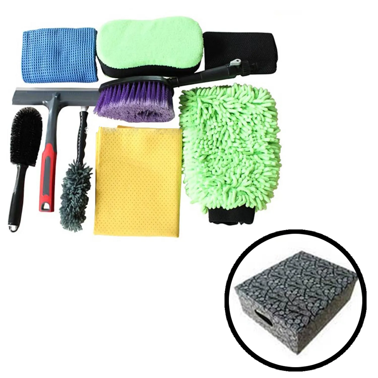 Kit de nettoyage pour automobile, outils de lavage pour véhicules, haute qualité, fabricant en chine