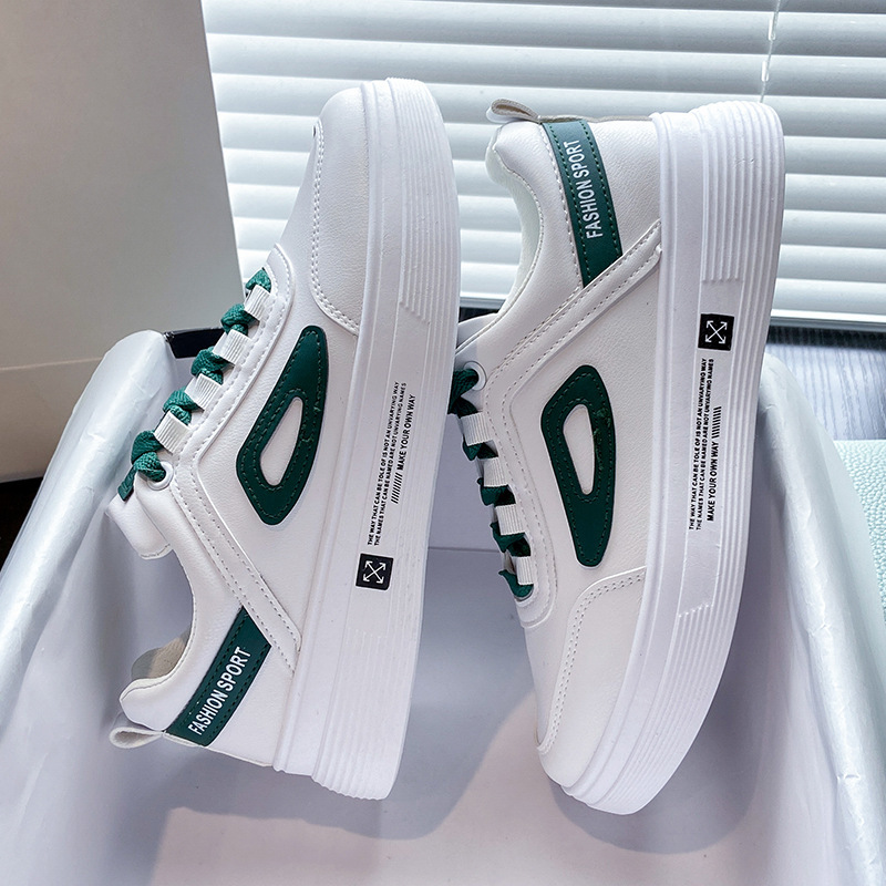 White green