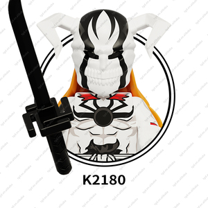 KDL824 japon animasyon Ulquiorra rakamlar bulmaca oluşturma plastik Juguetes yapı taşı setleri eğitim Anime çocuk oyuncakları