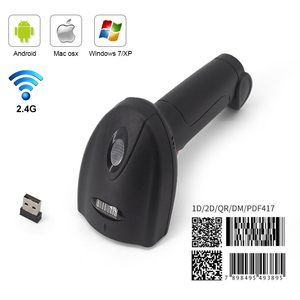 Handheld Auto-Sensing Barcode Reader 1D 2D 2.4G Wireless QR Pdf417 <strong>Scanning</strong> Gun for MAC <strong>OS</strong>, Windows, IOS and <strong>Android</strong> - Product Image 5