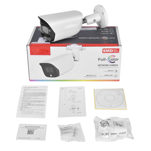 WizSense IPC-HFW3549E-AS-<strong>LED</strong> 5MP Fixed Focal Warm <strong>LED</strong> <strong>Bullet</strong> Network <strong>Camera</strong> Audio Alarm Full Color POE Night Vision CMOS - Product Image 3