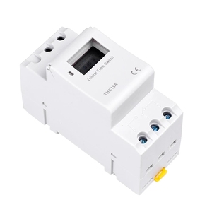 Elettronica Settimanale 7 Giorni Digitale Programmabile TEMPO di COMMUTAZIONE Relè di Controllo del Timer AC 220V 230V 12V 24V 48V 16A Montaggio Su Guida Din THC15A - Product Image 5