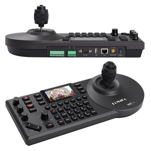 Быстрая доставка PTZ-контроллер PoE NDI Camera Controller, live streaming IP PTZ Camera Controller клавиатура с 4D джойстиком