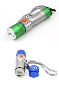 มัลติฟังก์ชั่นแบบชาร์จไฟได้ความปลอดภัยไฟฉาย LED แสงแฟลชรถฉุกเฉินหนีกู้ภัยไฟฉาย - Product Image 2