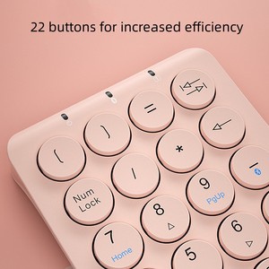Notebook External <strong>Bluetooth</strong> <strong>Numeric</strong> <strong>Keypad</strong> Bank Financial Accounting Cashier Wireless <strong>Keypad</strong> Portable Calculator Gift Gifts - Product Image 2