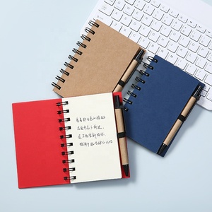 Bloc de notas promocional personalizado barato a granel cuaderno de notas en blanco con bolígrafo - Product Image 5