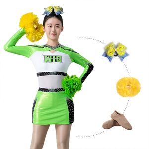 ชุดเชียร์ลีดเดอร์ของดาราเชียร์ลีดเดอร์ชุดคอสเพลย์รูปดาวนำเชียร์ - Product Image 1