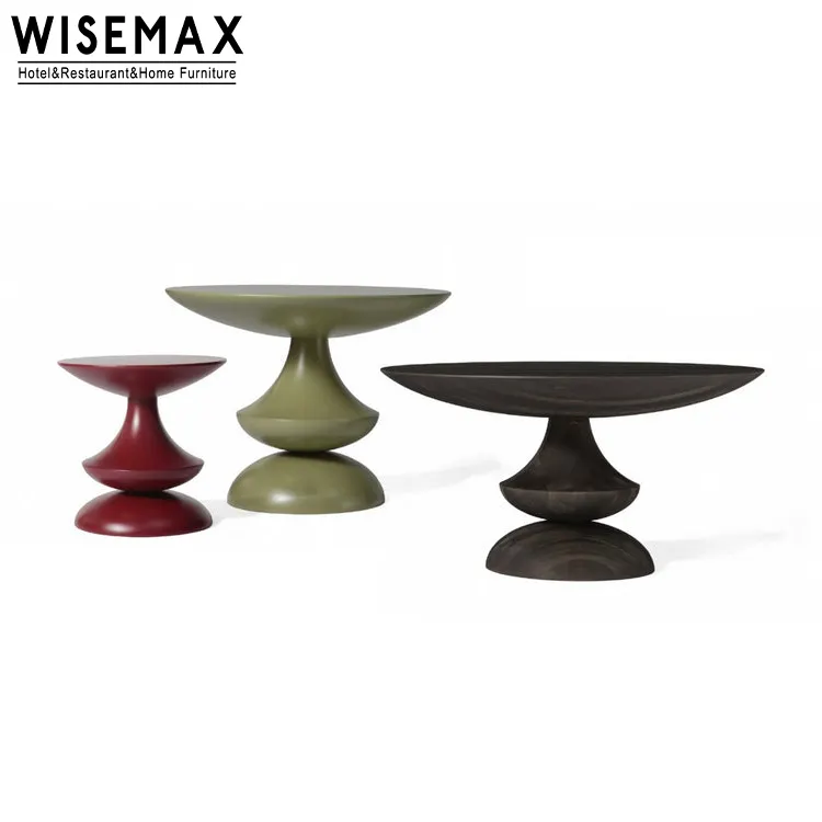 WISEMAX — meuble simple et moderne en bois de pin, style rétro, petite table basse, lampe d'appoint, mobile, haut de gamme, moderne et populaire