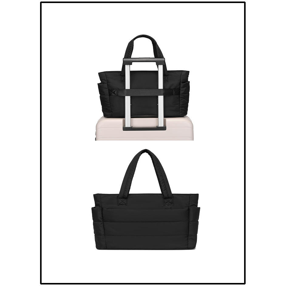 PG5152 เสื้อแจ็คเก็ตดาวน์ สีดำ