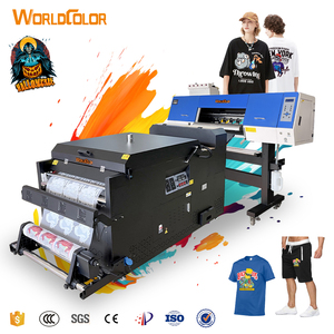 DTF Machines for Sublimation T-shirts PET Film Roll <strong>Printer</strong> 60cm Dtf <strong>Printer</strong> Printing Machine <strong>2</strong> <strong>3</strong> 4 Heads I3200 A1 Size - Product Image 2