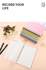 Taccuino a spirale personalizzato PP con copertina rigida Soft Business Notepad per studenti di cancelleria quaderno esercizio taglie A3 e A5 per regalo - Product Image 4