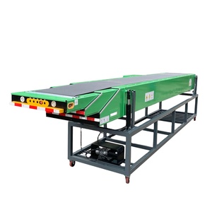 Cinta transportadora telescópica logística automática Contenedor de 40 pies Sacos de descarga de carga Transportadores de neumáticos para uso en almacén - Product Image 1