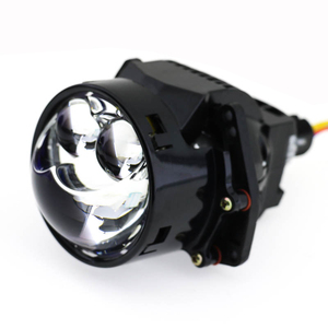 รถ3.0นิ้ว75W <span class=keywords><strong>Led</strong></span> โปรเจคเตอร์เลนส์ Bifocal ไฟหน้าเลเซอร์เมทริกซ์ไม่ทำลายสากล H4 H7 9005 9006 6000K อัพเกรด - Product Image 3
