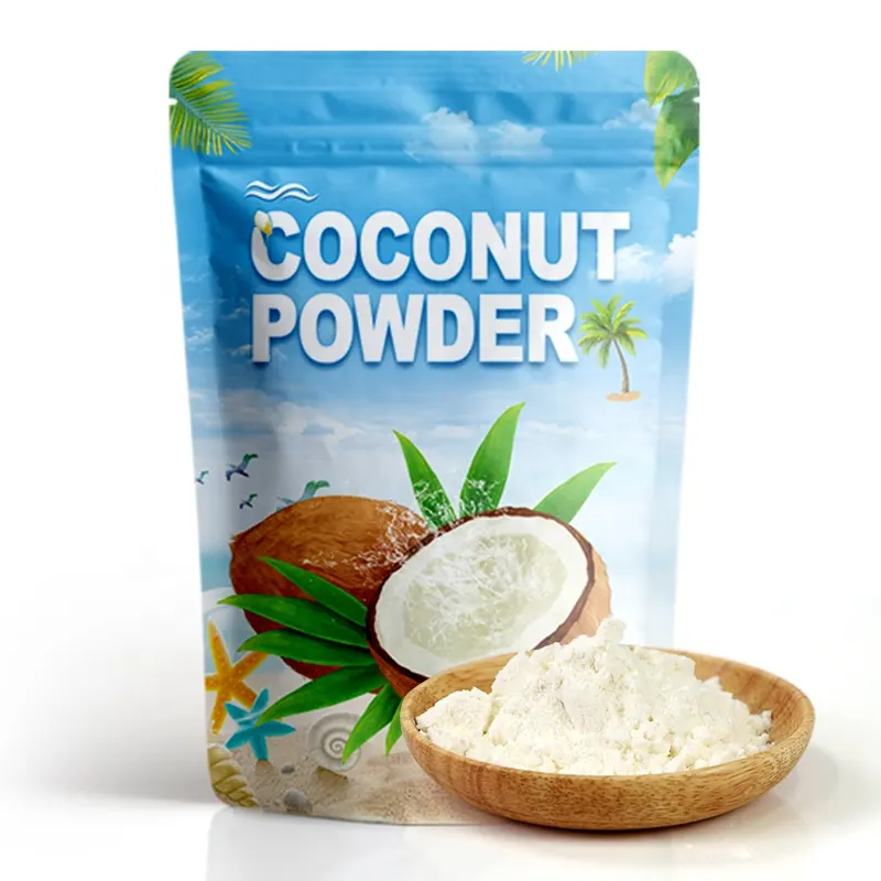Poudre de noix de coco instantanée biologique poudre de lait de coco poudre de crème glacée à la noix de coco