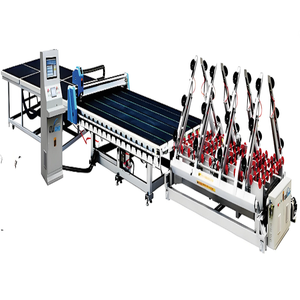 Hochpräzise voll automatische Glas lade-und Entlade maschine mit Roboterarmen - Product Image 5