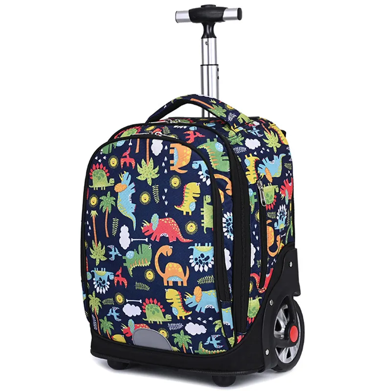 Backpack with Wheels for Boys Girls Adults, Wheeled Backpack for School Trolley Bag Rucksack on Wheels