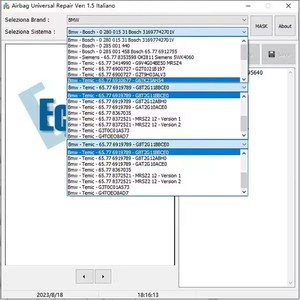 Airbag Reset Tool Airbag riparazione universale V1.5 ECU programmatore di Airbag 1.5 ECU Chip Tuning File di Software di diagnostica per auto - Product Image 4