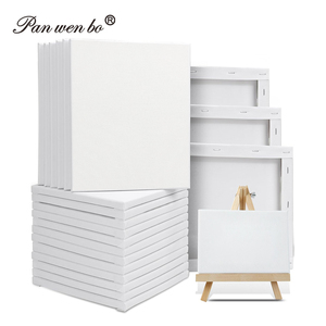 Chất lượng cao thông gỗ Bông sơn vải tùy chỉnh kéo dài vải cho sơn dầu Acrylic - Product Image 1