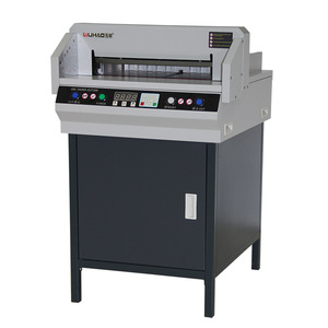 Wuhao 450VS + elektrikli sayısal kontrol masaüstü kağıt kesme makinesi 450VS kağıt kesici - Product Image 4