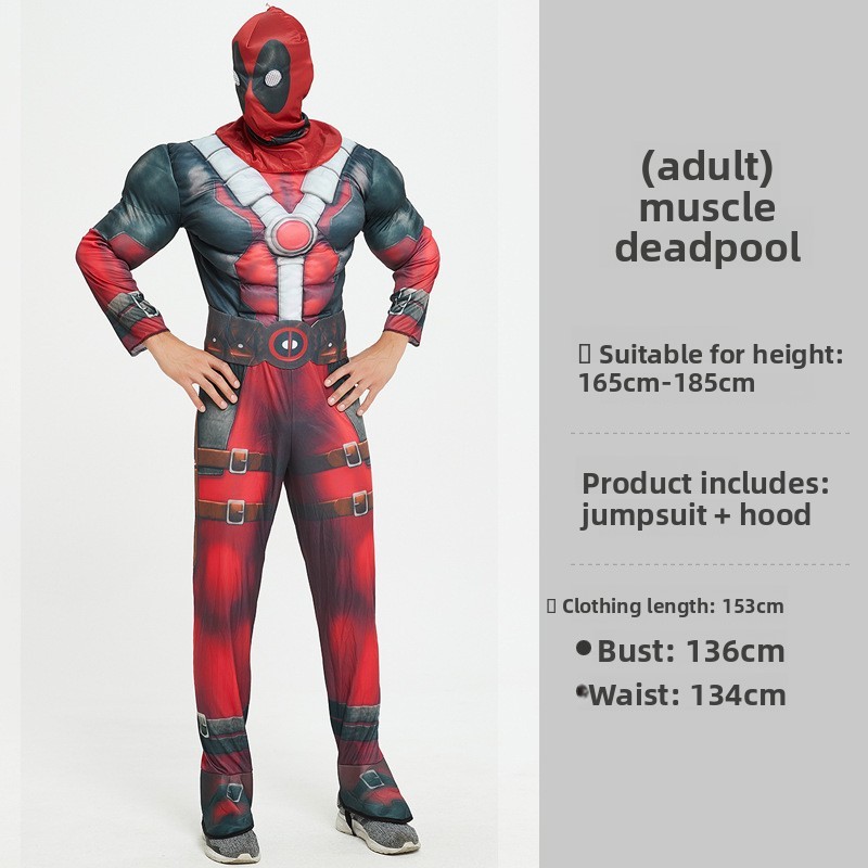 Deadpool musculaire adulte