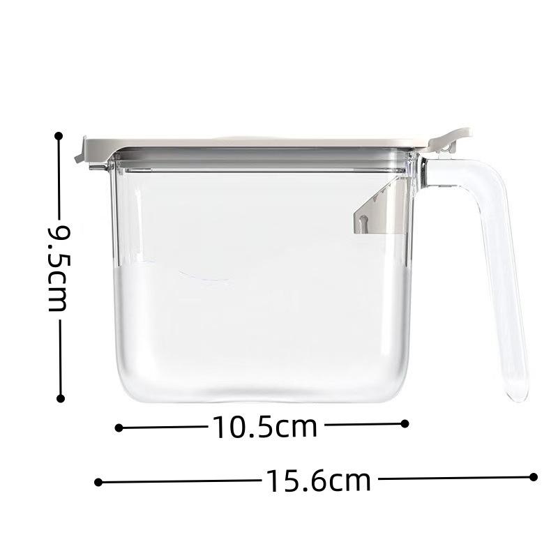 กล่องปรุงรสไอซ์แลนด์สีขาว (พร้อมช้อน)