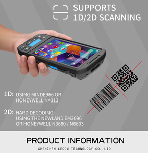Nfc Rfid Data Collector 4G Handheld <strong>Android</strong> Mobile <strong>Qr</strong> <strong>Code</strong> Reading <strong>Pda</strong> Mrz Passport <strong>Reader</strong> Wireless 2D Barcode Scanner Pdas - Product Image 2