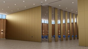 Manual Folding <strong>Partition</strong> Walls <strong>System</strong> Sliding Decorative Room Dividers <strong>Partitions</strong> Movable Partitioning MDF Wall - Product Image 6