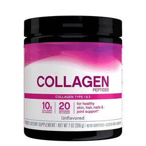 Marque privée OEM/ODM poudre de peptides de collagène de poisson soutien santé favorise les soins de la peau des cheveux et des ongles supplément de poudre de collagène - Product Image 1