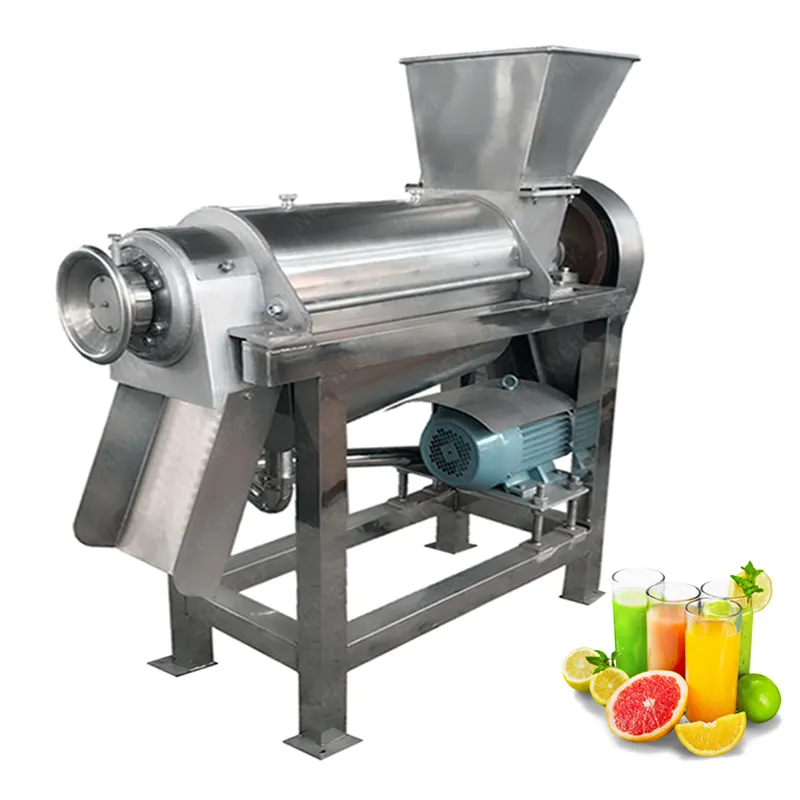 NEWEEK comercial guayaba mango despulper máquina para hacer jugo de fruta Coco piña jengibre tornillo frío prensa exprimidor Extractor