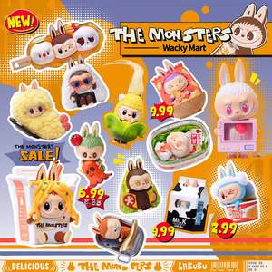Popmart labubu ของแท้ตุ๊กตาแอคชั่นมาร์ทประหลาดแปลกประหลาดแปลกประหลาดตุ๊กตาแฟชั่นน่ารักของเล่นอินเทรนด์เล่นกล่องปริศนา - Product Image 2